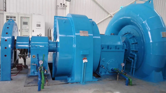 Huishoudelijke productie van waterkracht 0,1 m3/s tot 100 m3/s