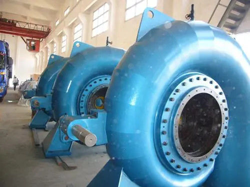 CCSN Watervoorziening Waterkrachtopwekking Hydro-elektrische turbine