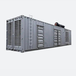 Verplaatsbare containergenerator met een vermogen van 100 kW voor maximale betrouwbaarheid