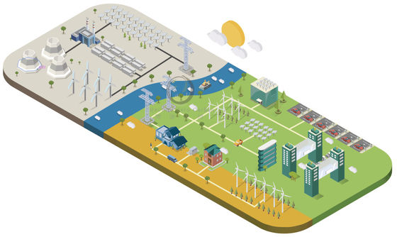 Op maat gemaakte aluminiumalloy-stroomdistributiesystemen 1000kVA 50Hz IP65