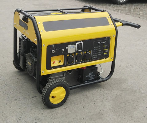 12VDC startmethode Gasoline generator set met compacte afmetingen en 3000 r/min nominale snelheid