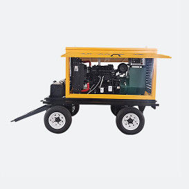 100 kW krachtopbrengst trailergenerator voor zware toepassingen