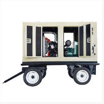 100 kW regenbestendige generator voor ziekenhuizen en gezondheidszorg