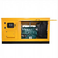 Regenbestendige generator met een vermogen van 100 kW voor kritieke behoeften