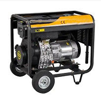 10000 Watt elektrische start draagbare generator 50 Hz nominale frequentie