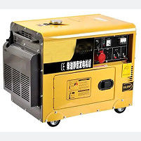 92×75mm Elektrische start 10kw Draagbare generator 3000r/Min 130Kg