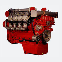 108*115mm Bore*Stroke luchtgekoelde industriële dieselmotoren 50 kW