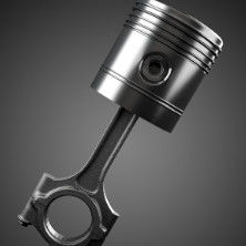 Aanpasbare onderdelen en toebehoren Vliegtuigmotoren Kolven Conrod assemblage