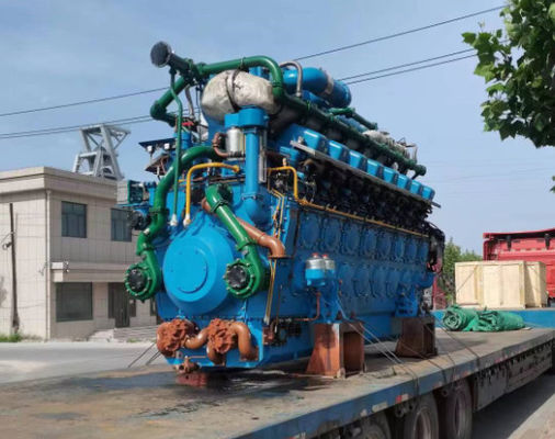 Referentiegewicht van 12000 kg Stroomgenerator voor een groot vermogen van 3000 kW